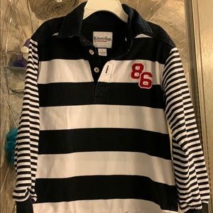 Boys long sleeve polo shirt